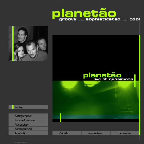 Microsite für „Planetão“