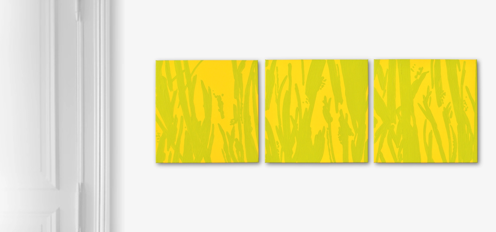 Interiordesign Objektausstattung 3 x Grün