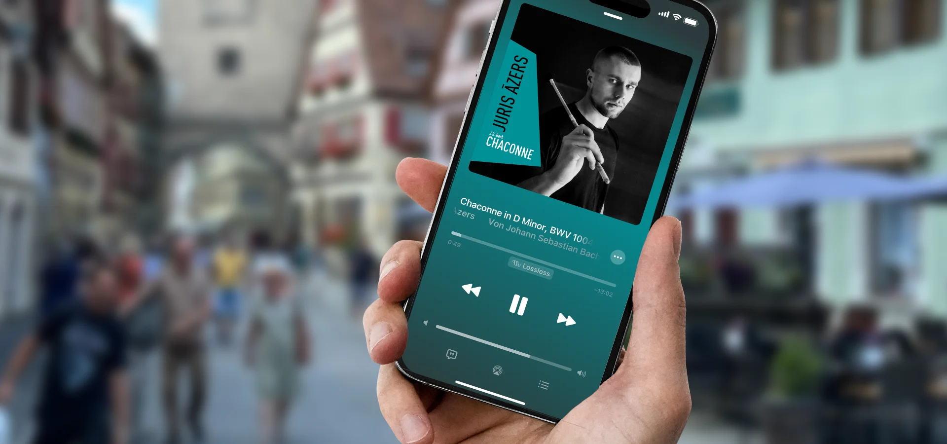 Artwork für das Album „Chaconne“ von Juris Azers