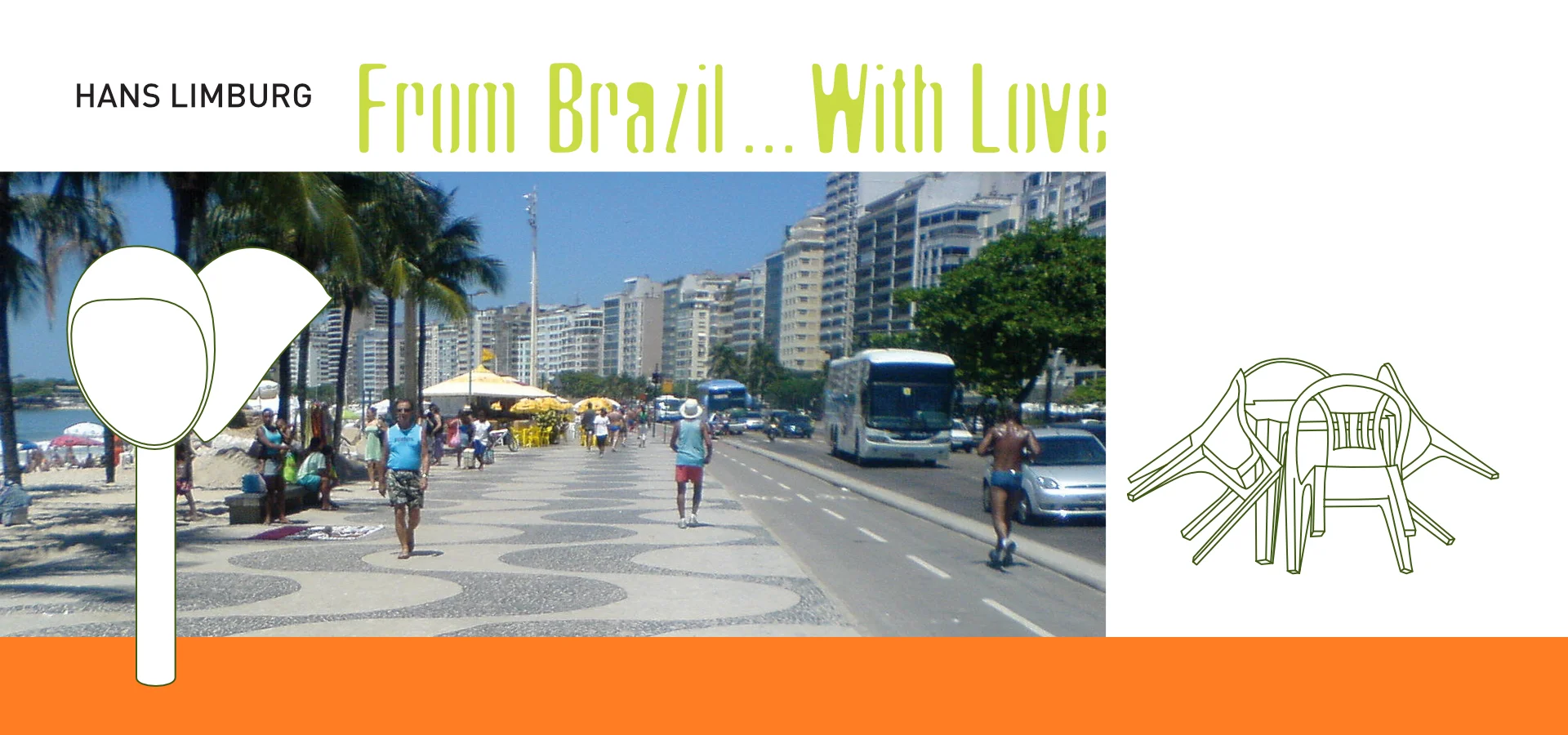 Artwork  für das Album „From Brazil … With Love“ von Hans Limburg
