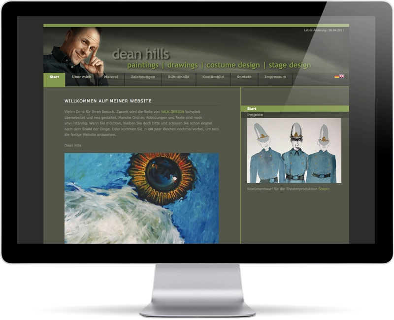 Dean Hills Website 2010