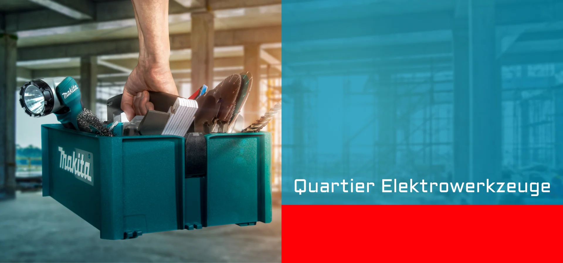 Website für Quartier Elektrowerkzeuge